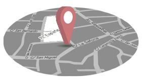 Mapa ubicación clínica Cabrera Onda