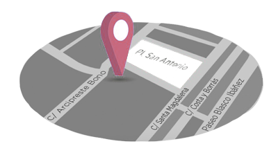 Mapa ubicación clínica Cabrera Vinaròs